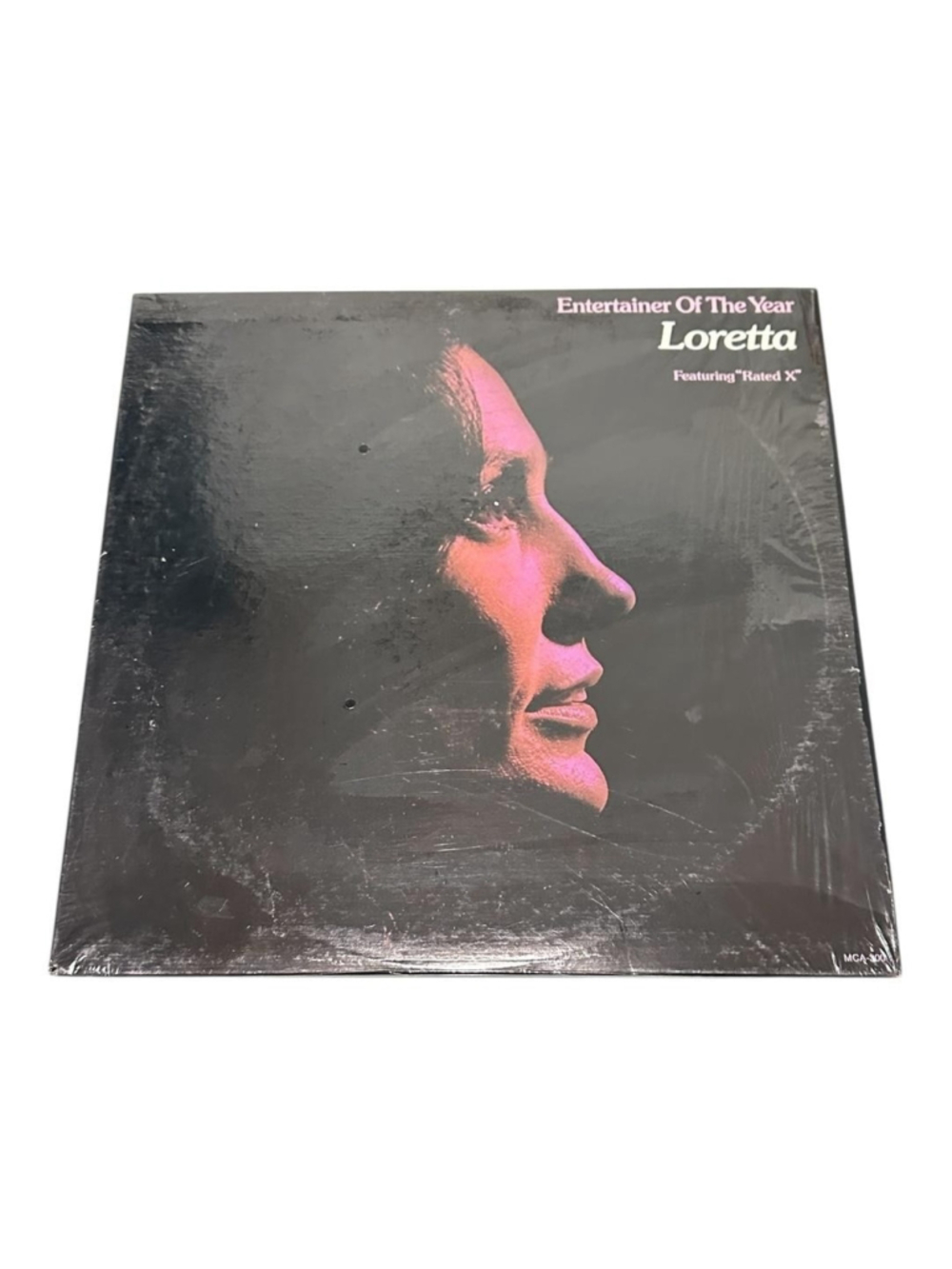 Vintage Loretta Lynn Vinyl LP Entertainer Of The Year MCA Country Black Canada